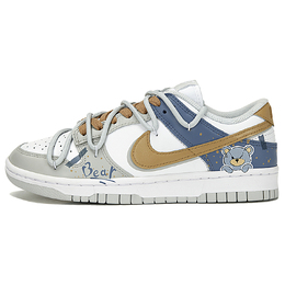 Nike: Серые кроссовки  Dunk