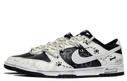 Nike: Чёрные кроссовки  Dunk