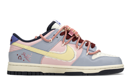 Nike: Жёлтые кроссовки  Dunk