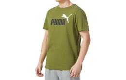 PUMA: Зелёная футболка 