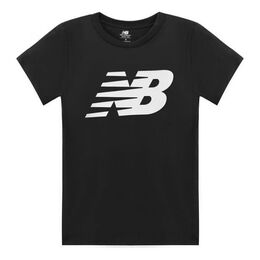 New Balance: Чёрная футболка 