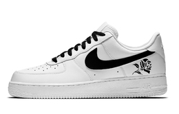 Nike: Чёрные кроссовки  Air Force 1