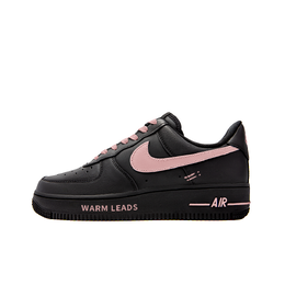 Nike: Чёрные кроссовки  Air Force 1