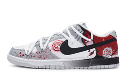 Nike: Серые кроссовки  Dunk