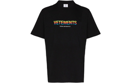 Vetements: Чёрная футболка 