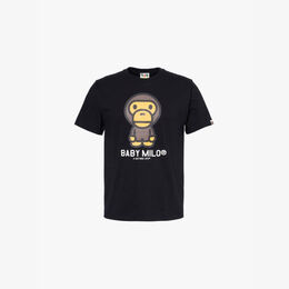 A BATHING APE: Чёрная футболка 