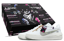 Nike: Белые кроссовки  Air Force 1