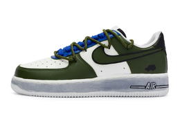 Nike: Зелёные кроссовки  Air Force 1