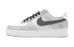 Nike: Серые кроссовки  Air Force 1