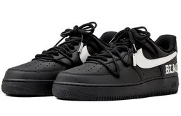 Nike: Чёрные кроссовки  Air Force 1