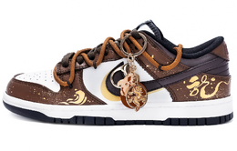 Nike: Коричневые кроссовки  Dunk