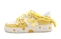 Nike: Жёлтые кроссовки  Air Force 1