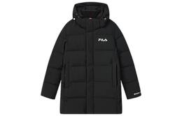 Fila: Чёрный пуховик 