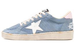 Golden Goose: Синие кроссовки  Super Star