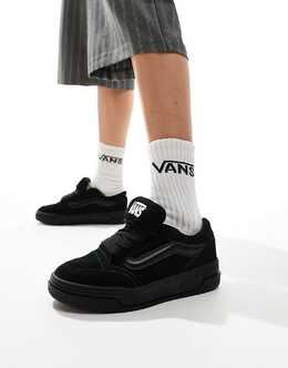 Vans: Чёрные туфли 