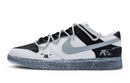 Nike: Чёрные кроссовки  Dunk
