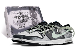 Nike: Серые кроссовки  Dunk