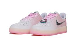 Nike: Розовые кроссовки  Air Force 1