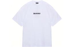 Balenciaga: Белая футболка 