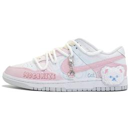Nike: Розовые кроссовки  Dunk