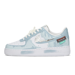 Nike: Белые кроссовки  Air Force 1