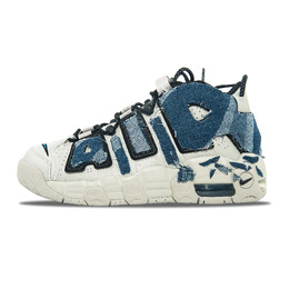 Nike: Голубые кроссовки  Air More Uptempo