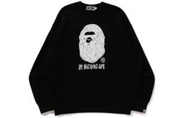 A BATHING APE: Чёрная толстовка 