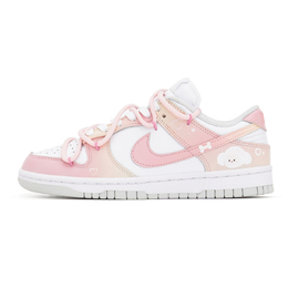 Nike: Белые кроссовки  Dunk