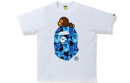 A BATHING APE: Чёрная футболка 