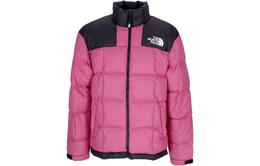 The North Face: Розовый пуховик 