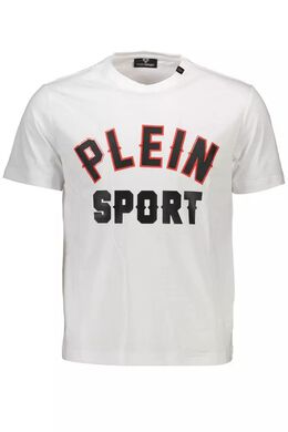 Plein Sport: Белая футболка 