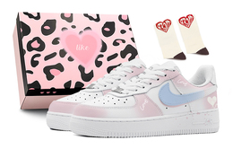 Nike: Голубые кроссовки  Air Force 1