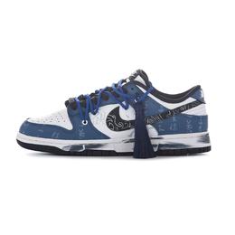 Nike: Голубые кроссовки  Dunk