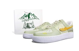 Nike: Жёлтые кроссовки  Air Force 1