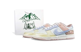 Nike: Розовые кроссовки  Dunk