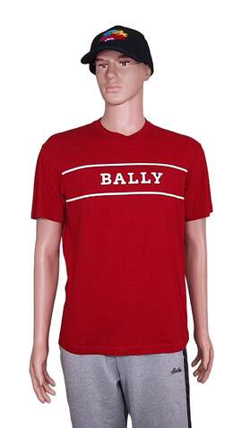 Bally: Красная футболка 