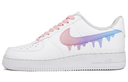 Nike: Розовые кроссовки  Air Force 1