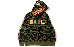 A BATHING APE: Зелёная толстовка 