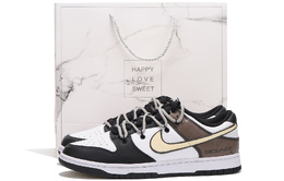 Nike: Коричневые кроссовки  Dunk