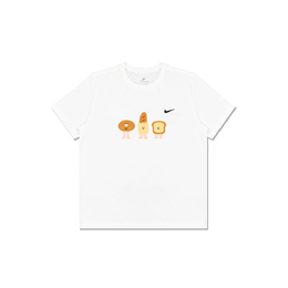 Nike: Белая футболка 