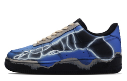 Nike: Чёрные кроссовки  Air Force 1