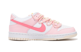 Nike: Белые кроссовки  Dunk