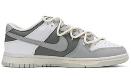 Nike: Серые кроссовки  Dunk