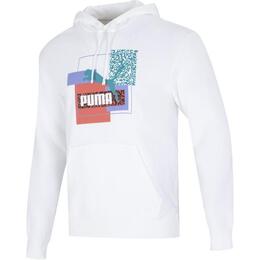 PUMA: Белая толстовка 