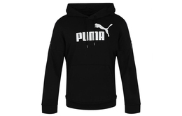 PUMA: Чёрная толстовка 