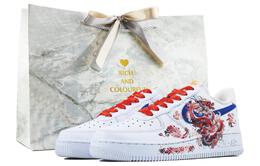 Nike: Голубые кроссовки  Air Force 1