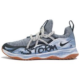 Nike: Голубые кроссовки 