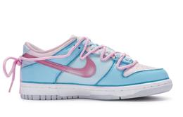 Nike: Розовые кроссовки  Dunk