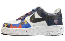 Nike: Синие кроссовки  Air Force 1