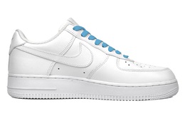 Nike: Синие кроссовки  Air Force 1